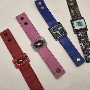 Colorful Leather Bracelets